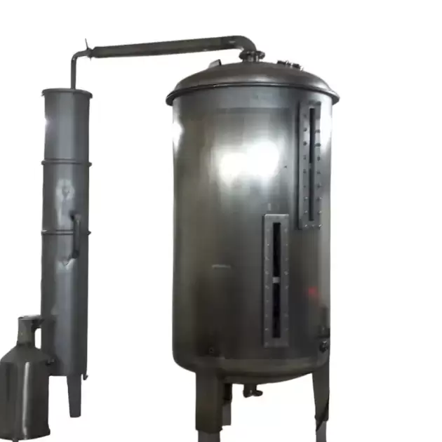 2500 Lt Hammadde Giriş Hacimli Distilasyon Ünitesi